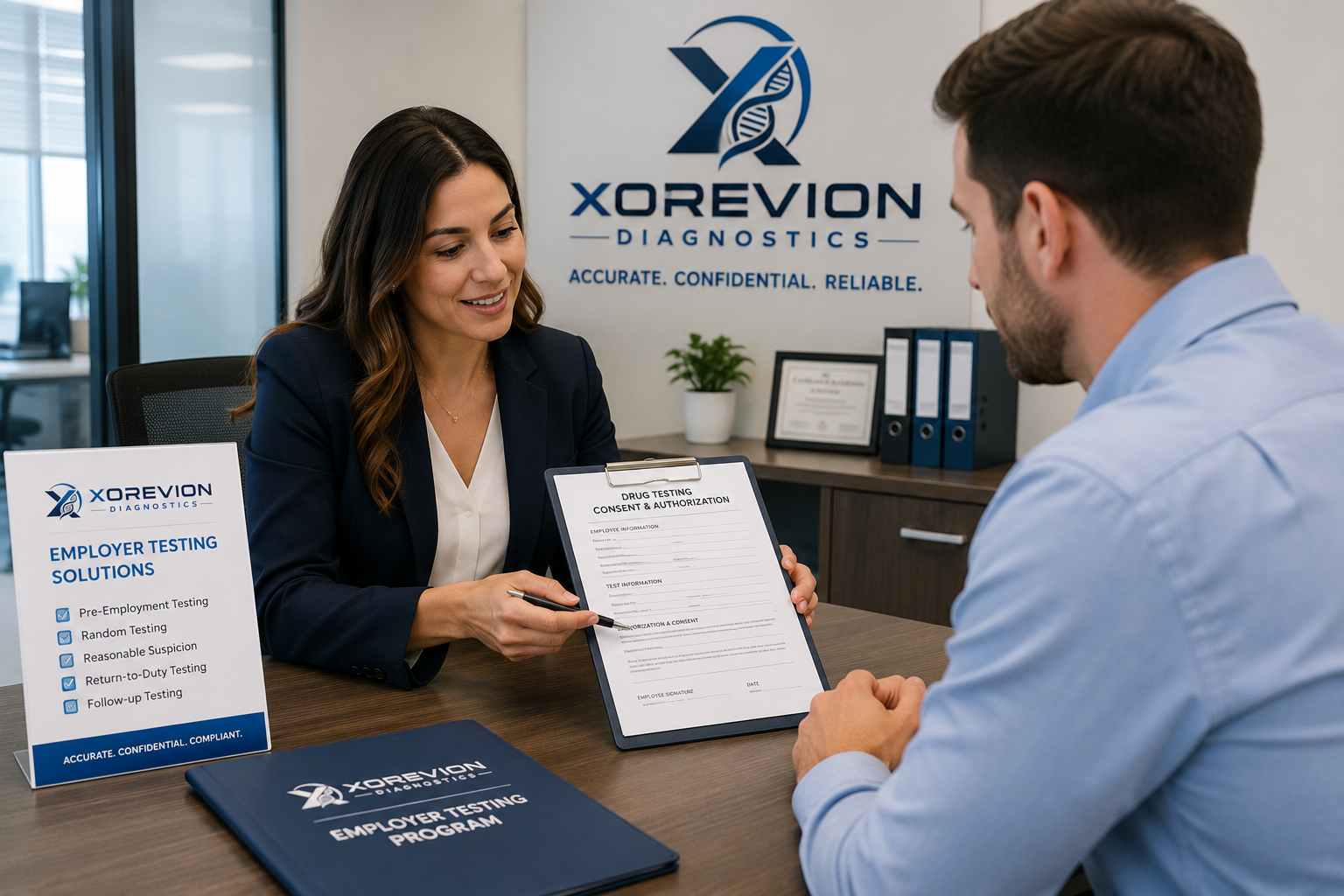 Employer testing services