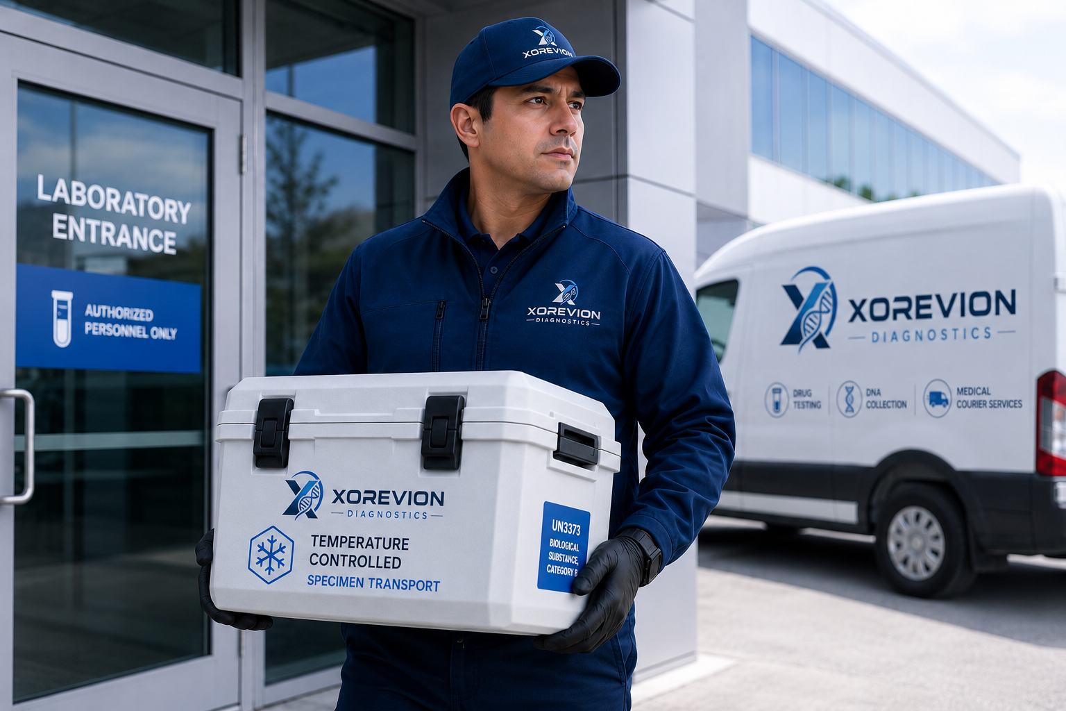 Medical courier specimen transport